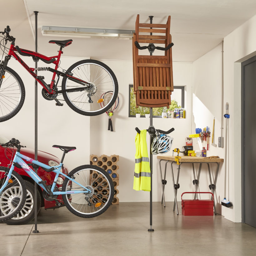 2 bikes storage floor / ceiling - Mottez