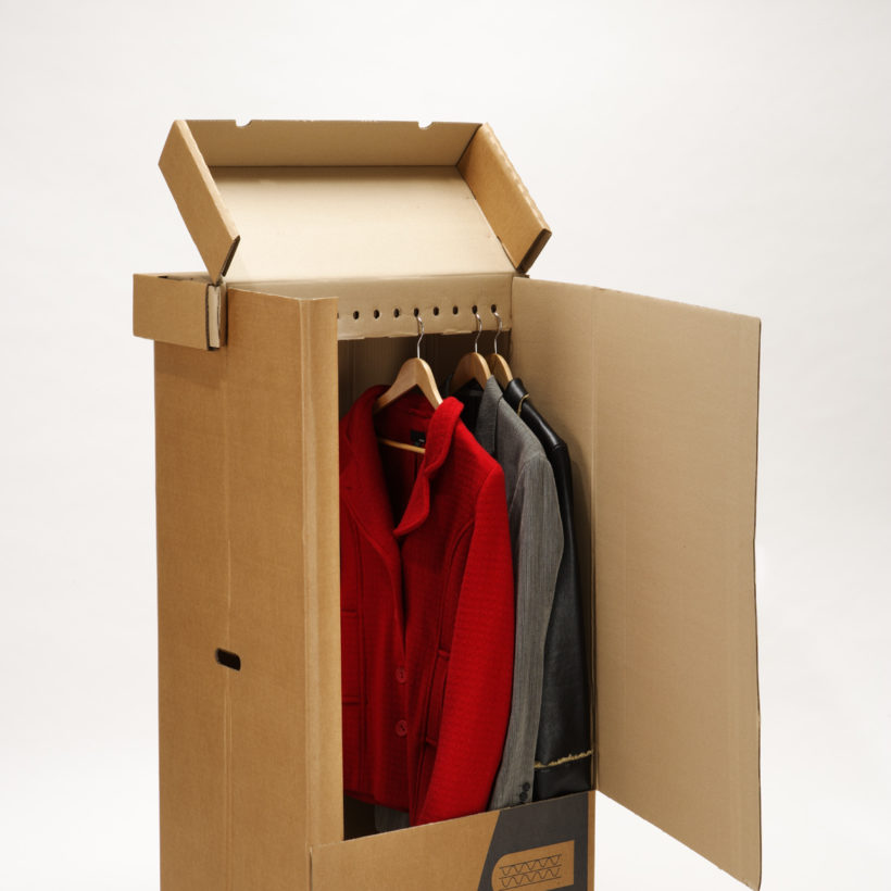 cardboard wardrobe - Mottez