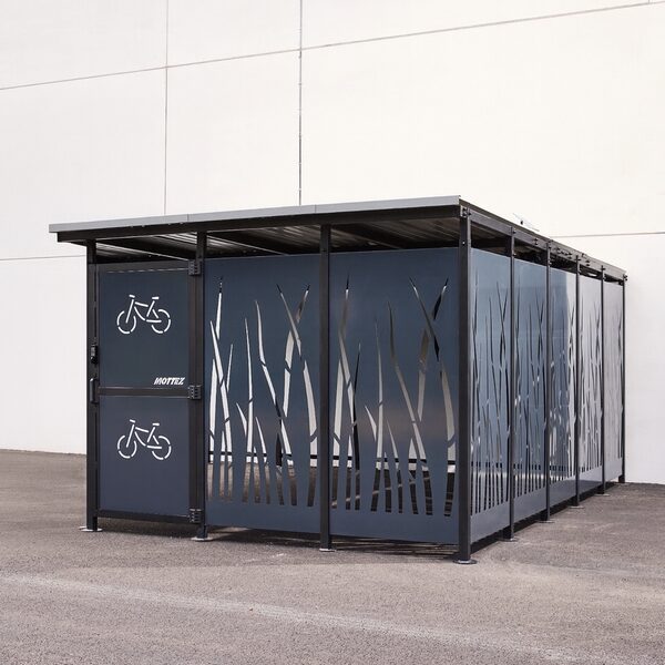 Abri sécurisé 3x5m – Modèle roseau