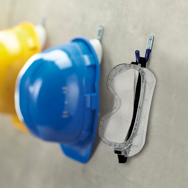 Lot de 5 crochets gainés petit modèle