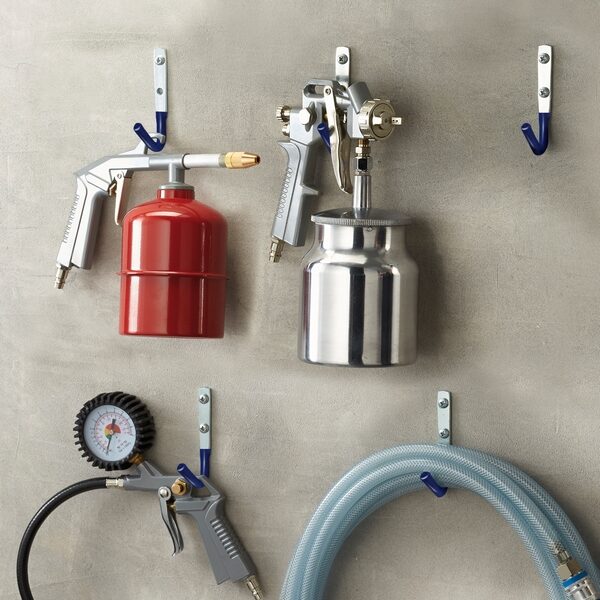 Lot de 5 crochets gainés modèle moyen