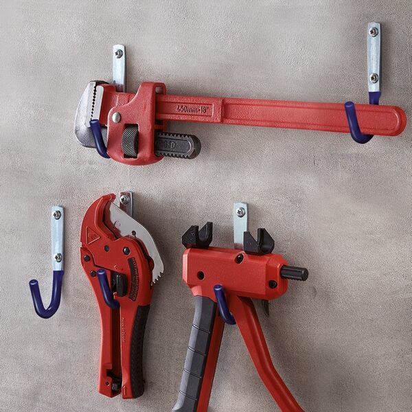 Lot de 5 crochets gainés grand modèle