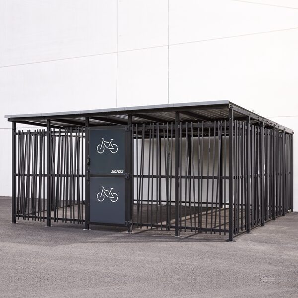 Abri sécurisé 5x5m – Modèle bambou