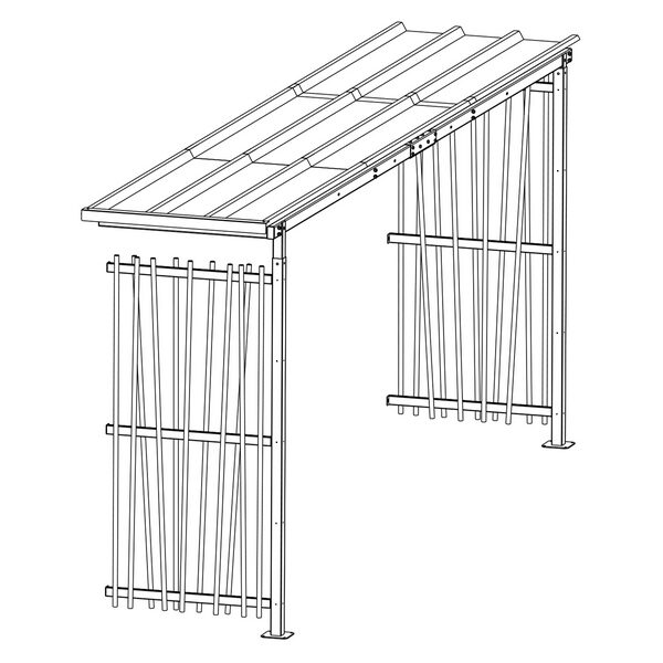 Abri sécurisé SUIVANT – Modèle bambou