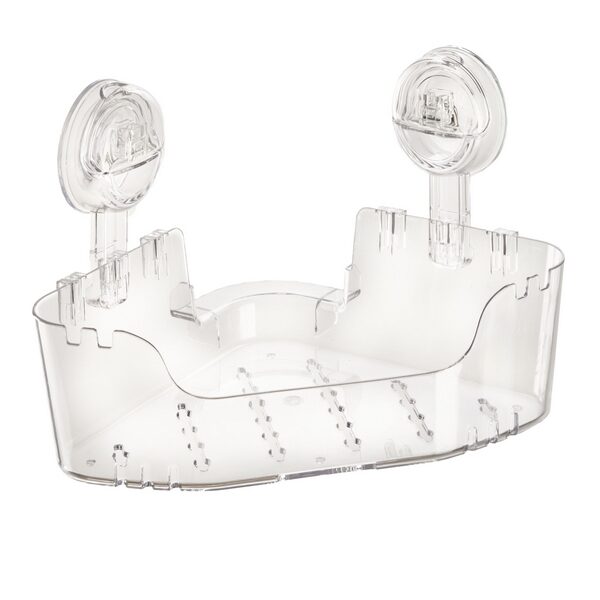 Porte shampoing à ventouse d’angle