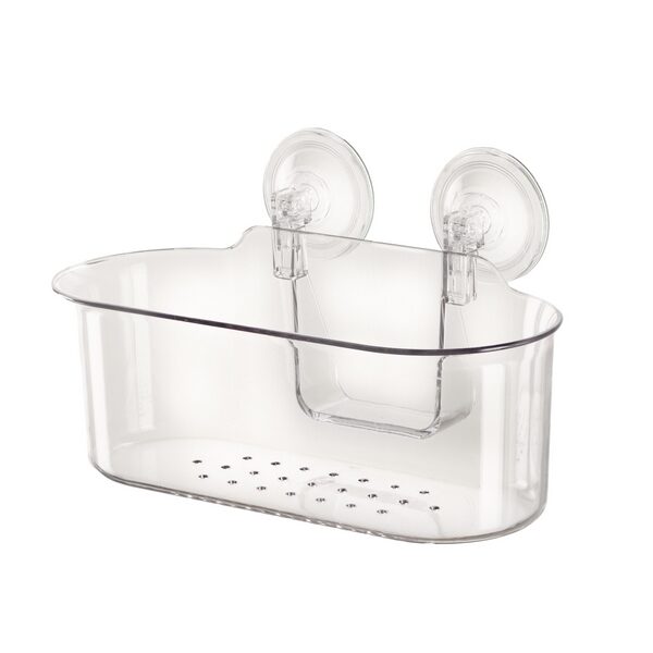 Porte shampoing à ventouse droit