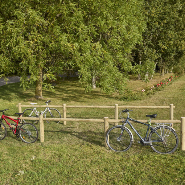 Wooden bicycle rack – Next model