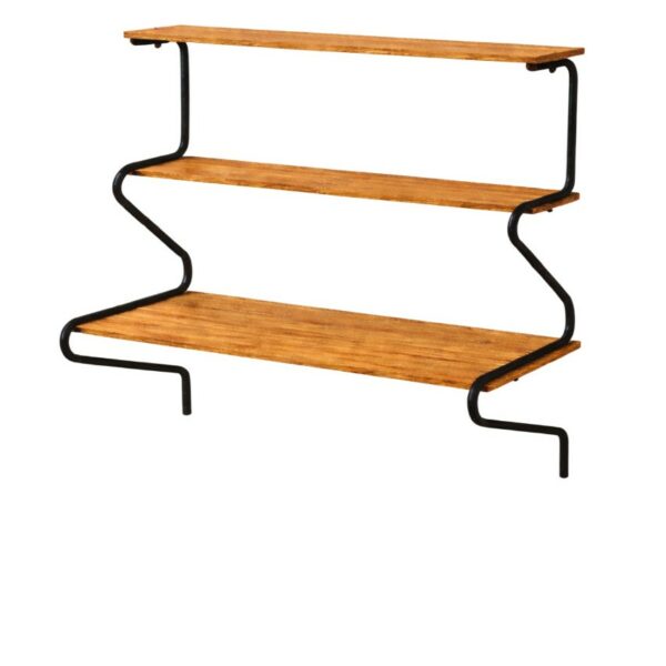 Support mural 3 niveaux pour table et rangement