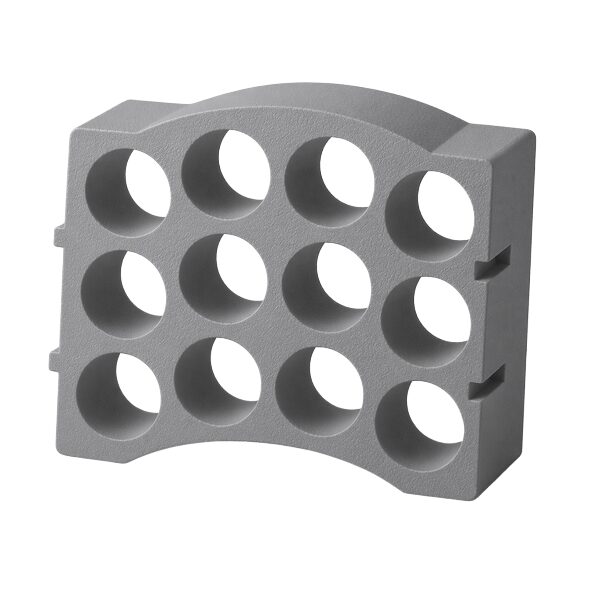 Range 12 bouteilles polystyrène gris